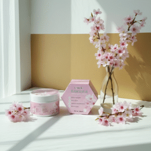 24K গোল্ড ও সাকুরা হোয়াইটেনিং কম্বো – উজ্জ্বল ও মসৃণ ত্বকের জন্য