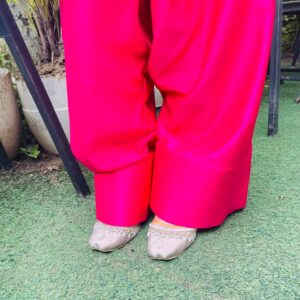 পিংক পার্সি কুর্তি