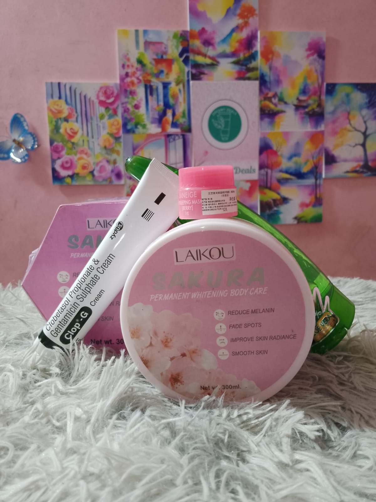 Sakura Beauty Combo: ত্বক ফর্সাকারী, দাগমুক্ত ও উজ্জ্বল ত্বকের জন্য সম্পূর্ণ সমাধান - Image 2