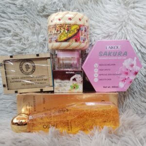 ফুল বড়ি হোয়াইটেনিং একি কম্বো - ত্বক ফর্সা ও উজ্জ্বল করার প্রিমিয়াম স্কিন কেয়ার সেট