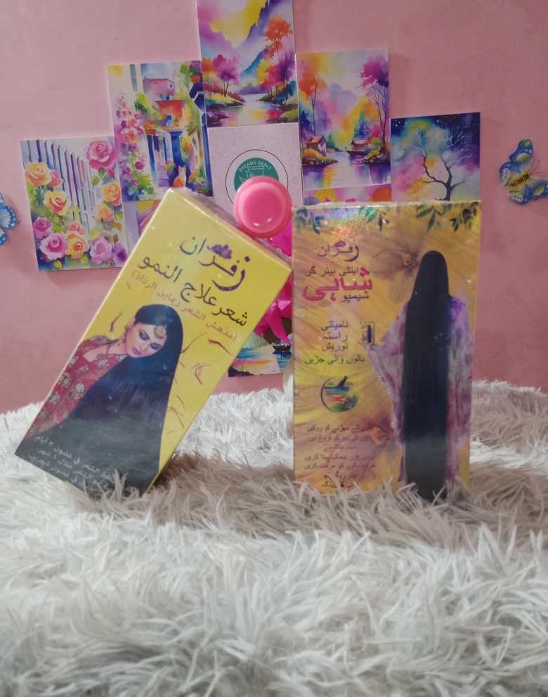 Zafran Royal Premium Combo - চুল ও ত্বকের সম্পূর্ণ যত্নে প্রাকৃতিক সমাধান - Image 2