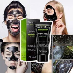 BIOAQUA 100% Original Black Charcoal Peel-Off Mask for Blackheads & Glowing Skin