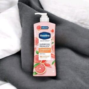 𝐕𝐚𝐬𝐞𝐥𝐢𝐧𝐞 𝐇𝐞𝐚𝐥𝐭𝐡𝐲 𝐁𝐫𝐢𝐠𝐡𝐭 𝐒𝐮𝐩𝐞𝐫𝐟𝐨𝐨𝐝 𝐅𝐫𝐞𝐬𝐡𝐥𝐨𝐜𝐤 Grapefruit 𝐁𝐨𝐝𝐲 𝐋𝐨𝐭𝐢𝐨𝐧